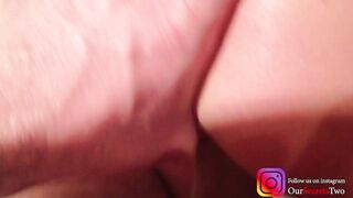 Peeing into Girls Booty than she Pees on Cock and