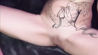 My Lover with Huge Jugs Masturbates with her Favorite Toy