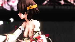 Mmd R18 Kancolle Bitch are the best Comfort Officer during