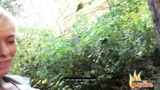 PublicSexDate - SHORT HAIRED BLONDE mom HOE VICKY HUNDT OUTDOOR