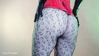 Stockings booty close up high quality free sex tape Arya Grander