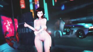 Mmd R18 inside the Desert Mona is Fapping
