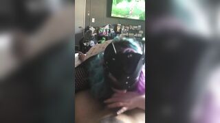 Pregnant BBW PAWG best Friend give me ORAL SEX