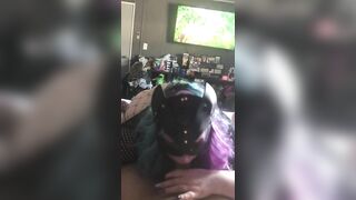 Pregnant BBW PAWG best Friend give me ORAL SEX