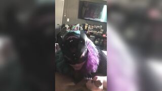 Pregnant BBW PAWG best Friend give me ORAL SEX