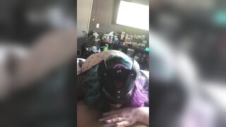 Pregnant BBW PAWG best Friend give me ORAL SEX