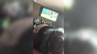 Pregnant BBW PAWG best Friend give me ORAL SEX