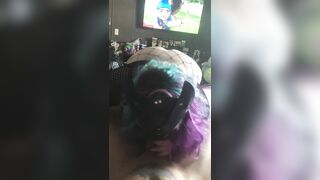 Pregnant BBW PAWG best Friend give me ORAL SEX
