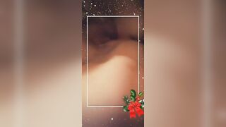 ☆ Sexual YourKinkyKitten Feeling Playful with a Glass Candy Cane
