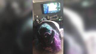BBW Pregnant Bestfriend Oral Sex Part two