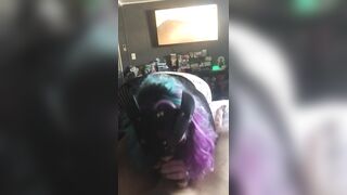 BBW Pregnant Bestfriend Oral Sex Part two