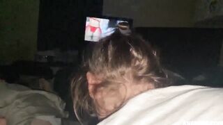 Milf Whore Blowing Me While I Watch Long Booty Latinas