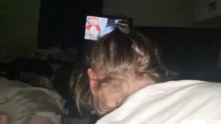 Milf Whore Blowing Me While I Watch Long Booty Latinas