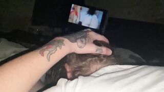 Milf Whore Blowing Me While I Watch Long Booty Latinas
