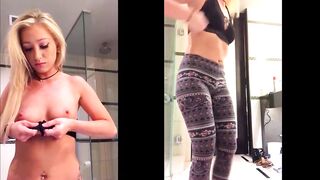 Tiny Blonde Slut Renee Asked Me To Pay Her Rent For Some