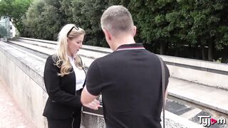British beauty Georgie Lyall Taste some Whiskey than a Big Hard Cock
