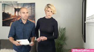My long jugs babe booty stepsister Jewelz Blu was turned on and kept