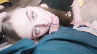 Daddy Roughly Banged Daughter Who Didn't Expect Him to Come