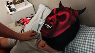 Fucking the devil until he cums