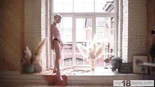 MY18TEENS - babe solo with blonde 18 year old