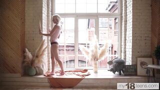 MY18TEENS - babe solo with blonde 18 year old