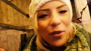 Nach dem Weihnachtsmarkt gefickt