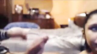 Turned On brune double penetration oral sex