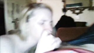 huge ebony penis fucking my wives's cunt - Threesome