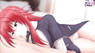 Highschool DxD Rias Gremory Screwed Hard Animated Hentai Kai