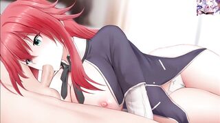Highschool DxD Rias Gremory Screwed Hard Animated Hentai Kai
