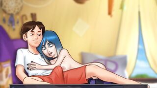 Summertime Saga all Eve Scenes (Goth girlfriend)