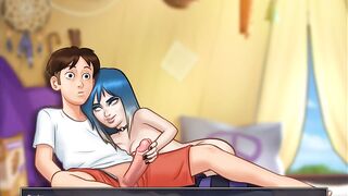 Summertime Saga all Eve Scenes (Goth girlfriend)