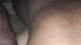 BLM Wife Takes Hard Dark Chocolate Drilling