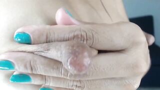 Large Milky Nipples
