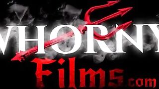WHORNYFILMS- Slut into Hottie Pearl Underwear Slips a Glass Vibrator
