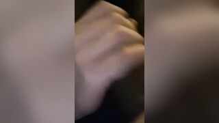 ♡ a Cutie Midnight Snack - YourKinkyKitten Blows big black cock Dildo♡