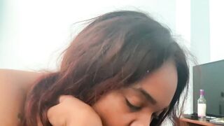 Hubby Cocks his Fiance down big black dick