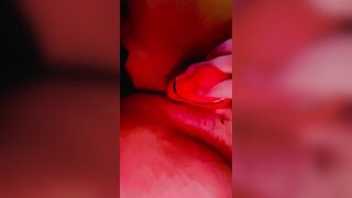 BBW Squirts with Dildo