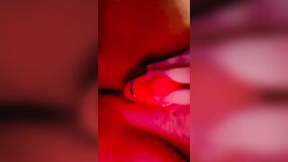 BBW Squirts with Dildo