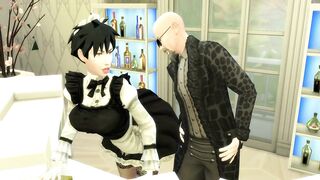 Sub Maids Episode 10 Videl Young Amazing Wifey is Blackmailed