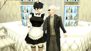 Sub Maids Episode 10 Videl Young Amazing Wifey is Blackmailed