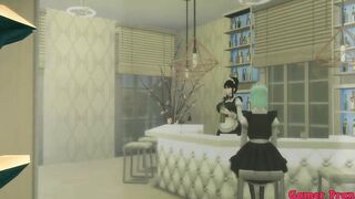 Sub Maids Episode 10 Videl Young Amazing Wifey is Blackmailed