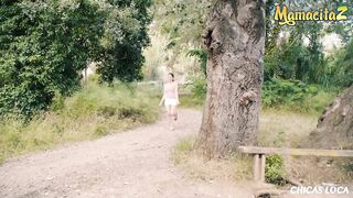 ChicasLoca - Francesca Di Caprio Russian 18 Year Old Hardcore Interracial Outdoor