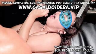 Brazilian cuckold hubby took his ex-wife with a friend into