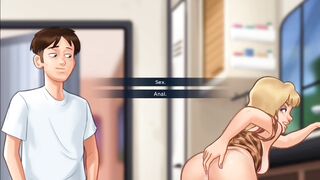 CRYSTAL NAILED ANAL "DOGSTYLE" ! | Summertime Saga Latest Update