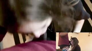 Lesbo Best Friend Blows Me Off Into New Apartment For