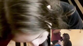 Lesbo Best Friend Blows Me Off Into New Apartment For