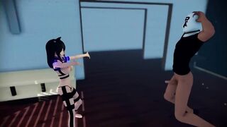 Mmd R18 Happy Halloween Boned Rough goddess and Bae