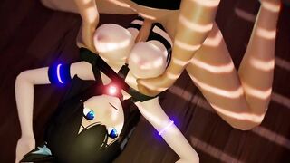Mmd R18 Happy Halloween Boned Rough goddess and Bae