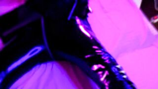 Eva Pvc Suck Deep Huge Vulgar Penis Bondage Vinyl cougar